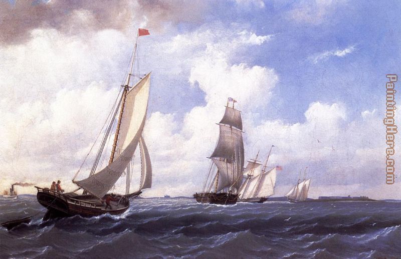 William Bradford The ' Mary' of Boston Returning to Port